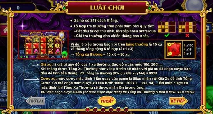 Luật chơi Nổ Hũ Kho Tàng Ngũ Long Red88